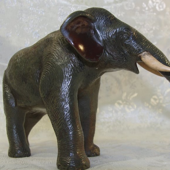 SOLD Japanese Meiji (1868-1912) bronze. Elephant - Picture 3 of 7